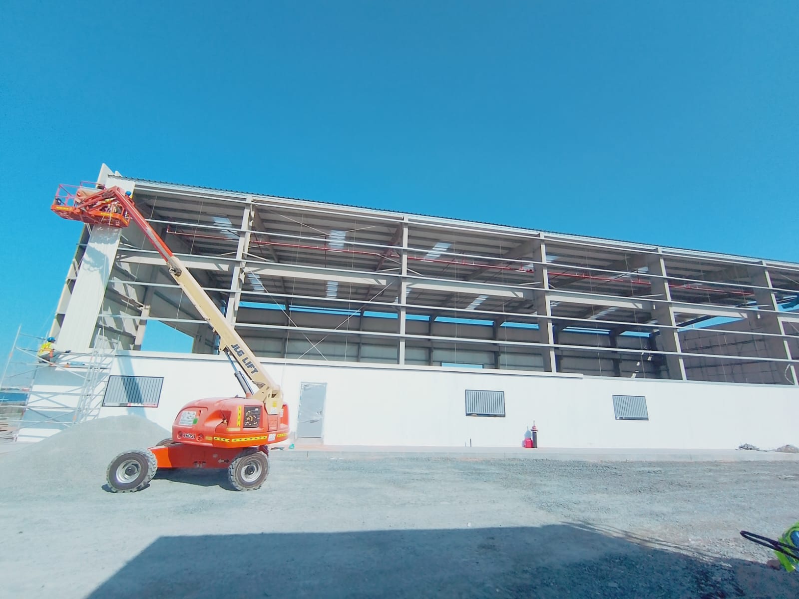 Warehouse Steel Erection