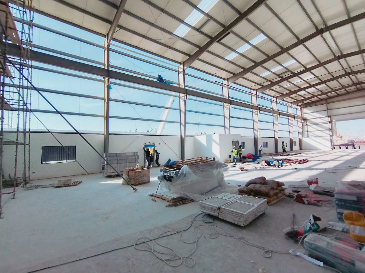 Warehouse Interior Construction