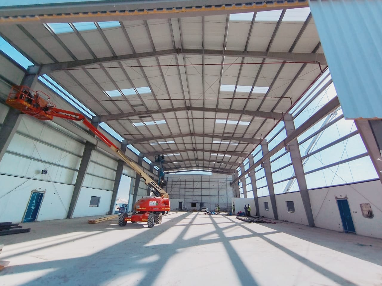 Massive Warehouse Interior